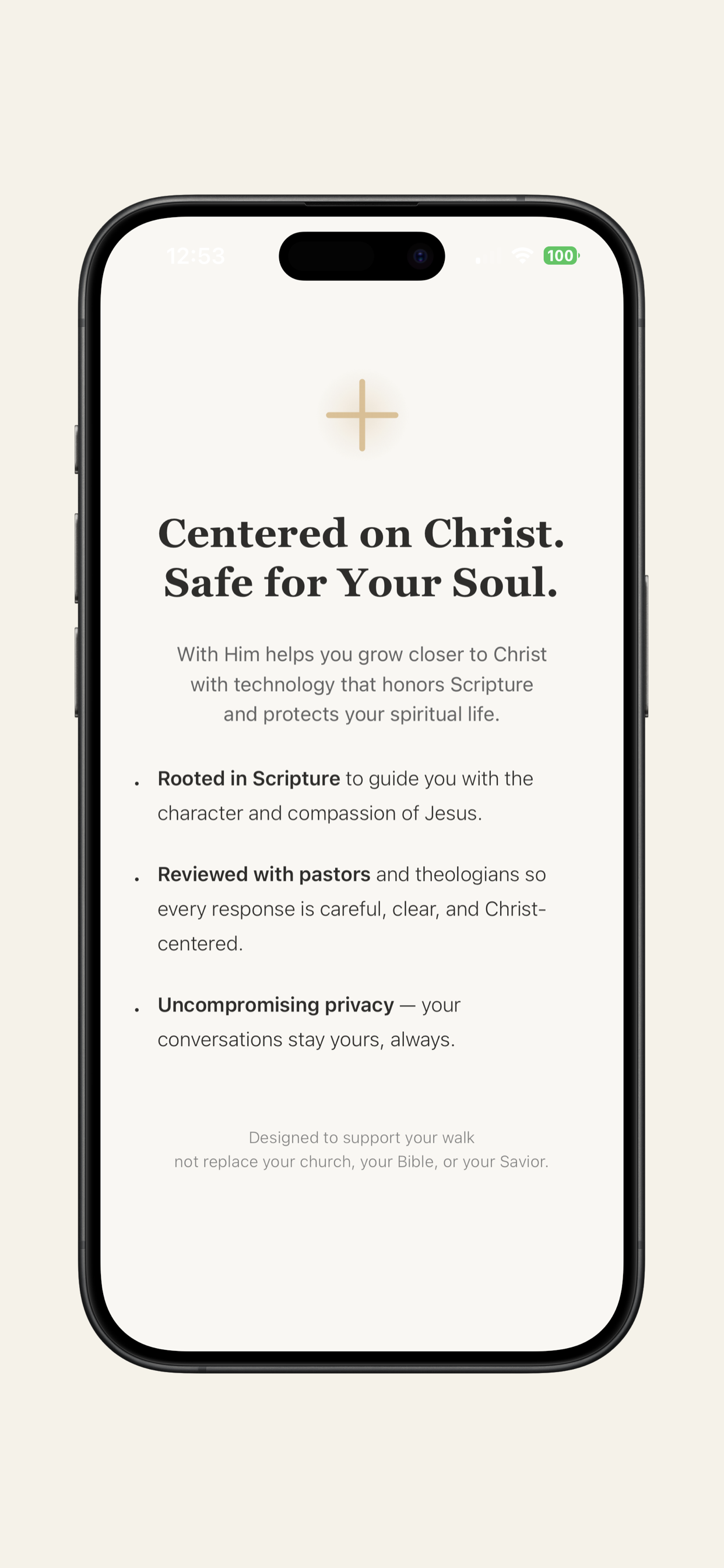 Your conversations are private.